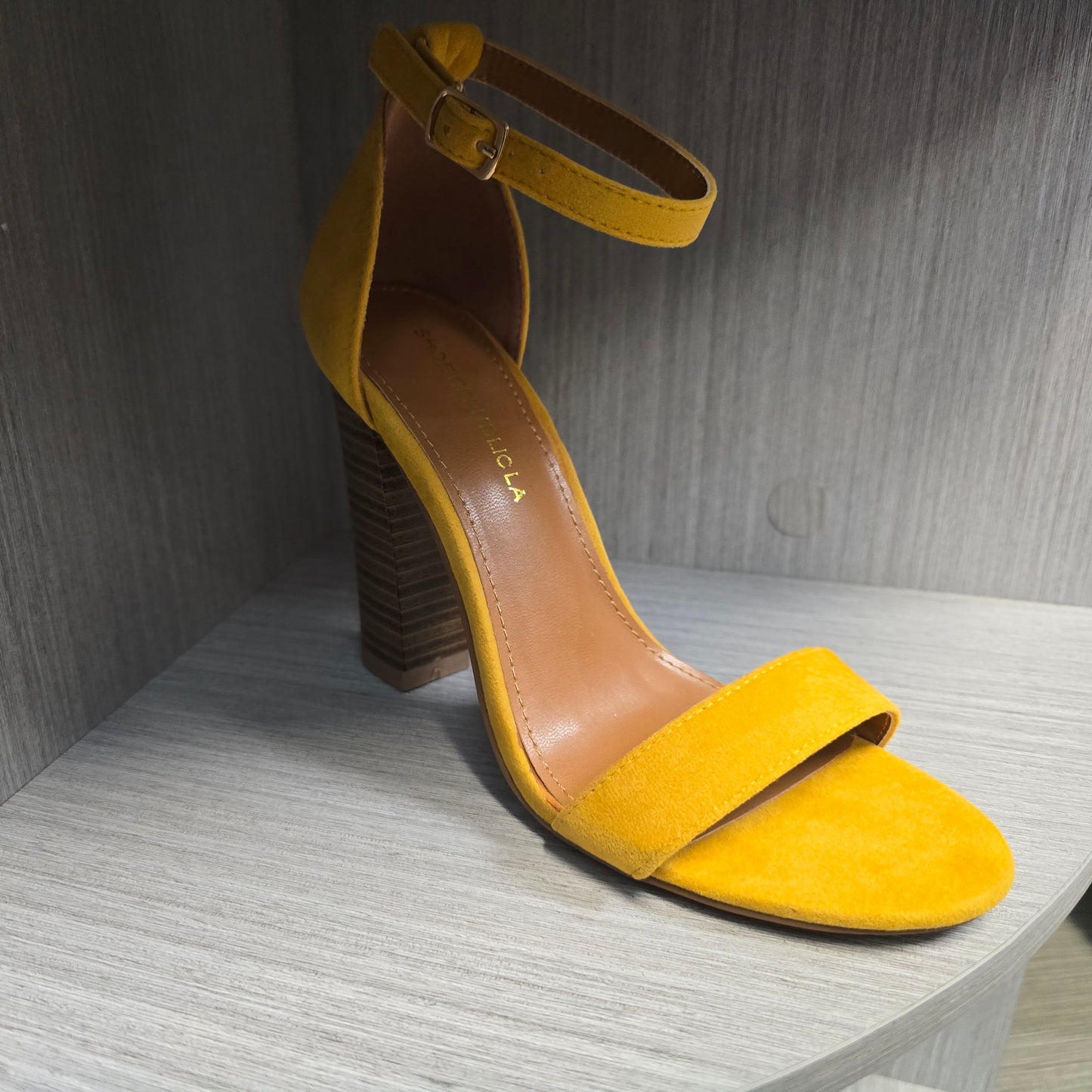 Mustard Yellow Heel