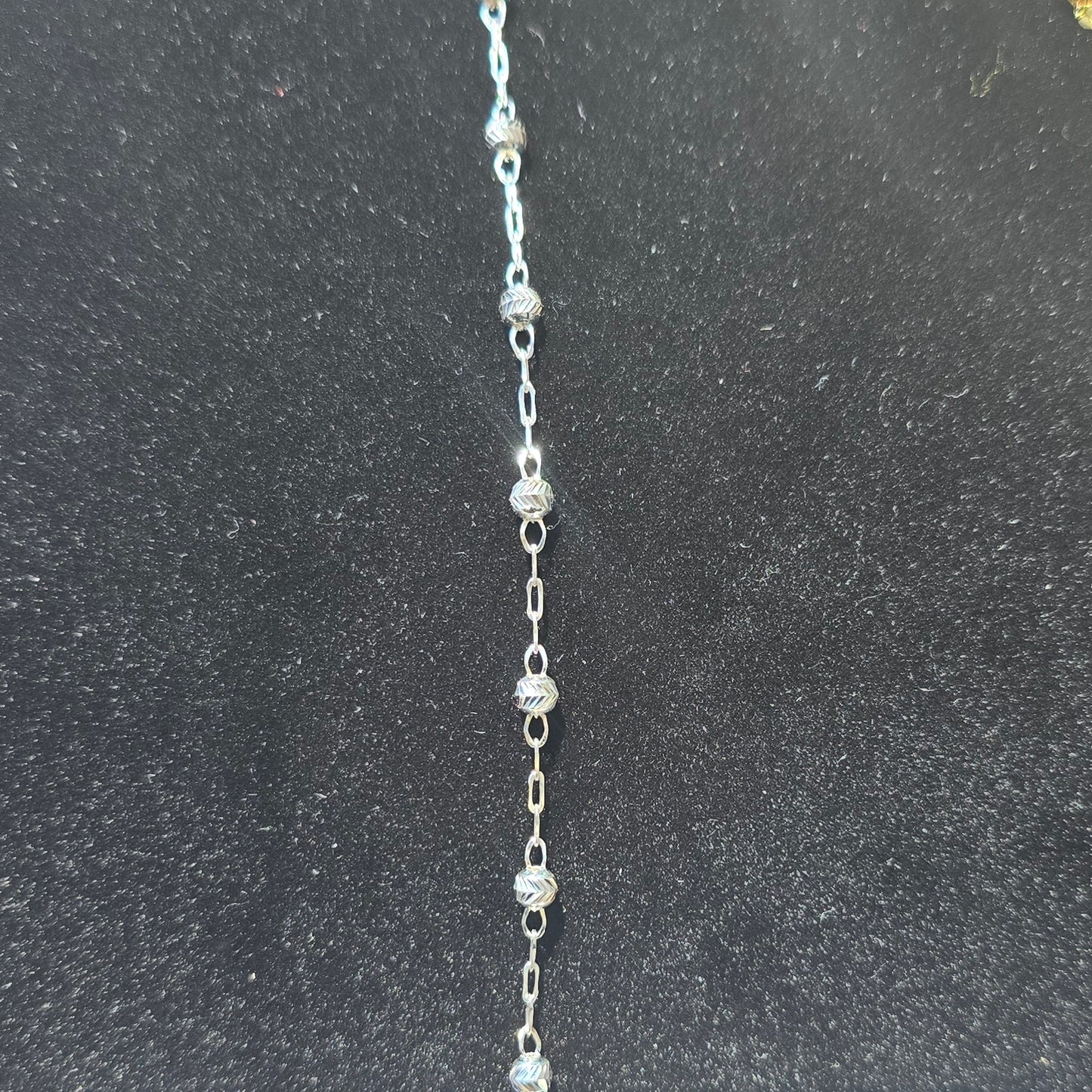 Silver Ball Bracelet