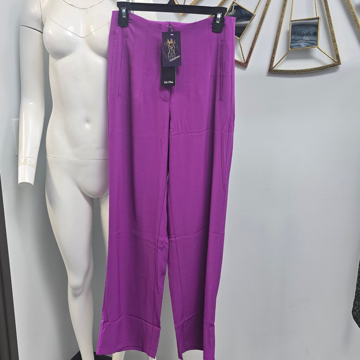 One N More Grape Woven Pants