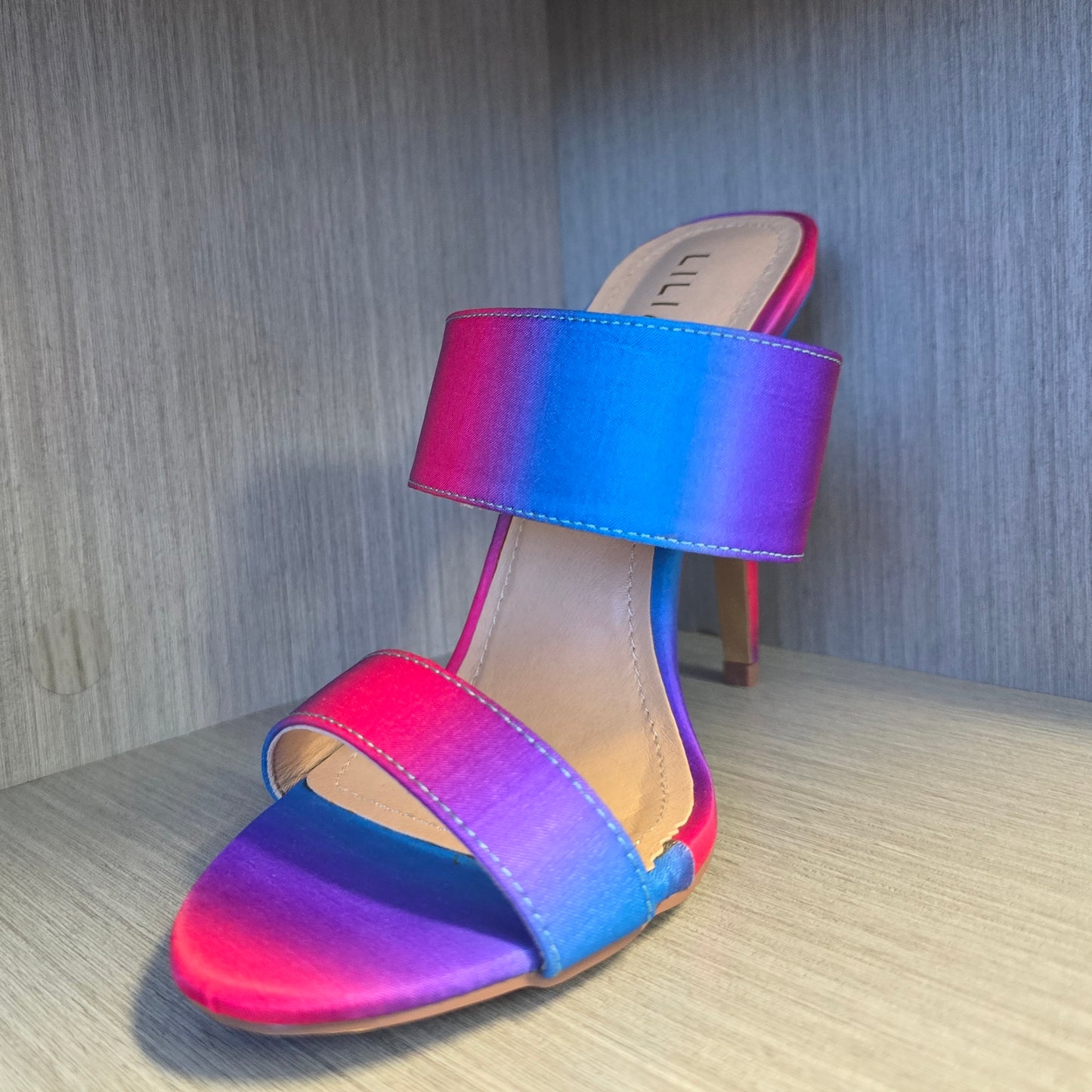 Rainbow Strap High Heel