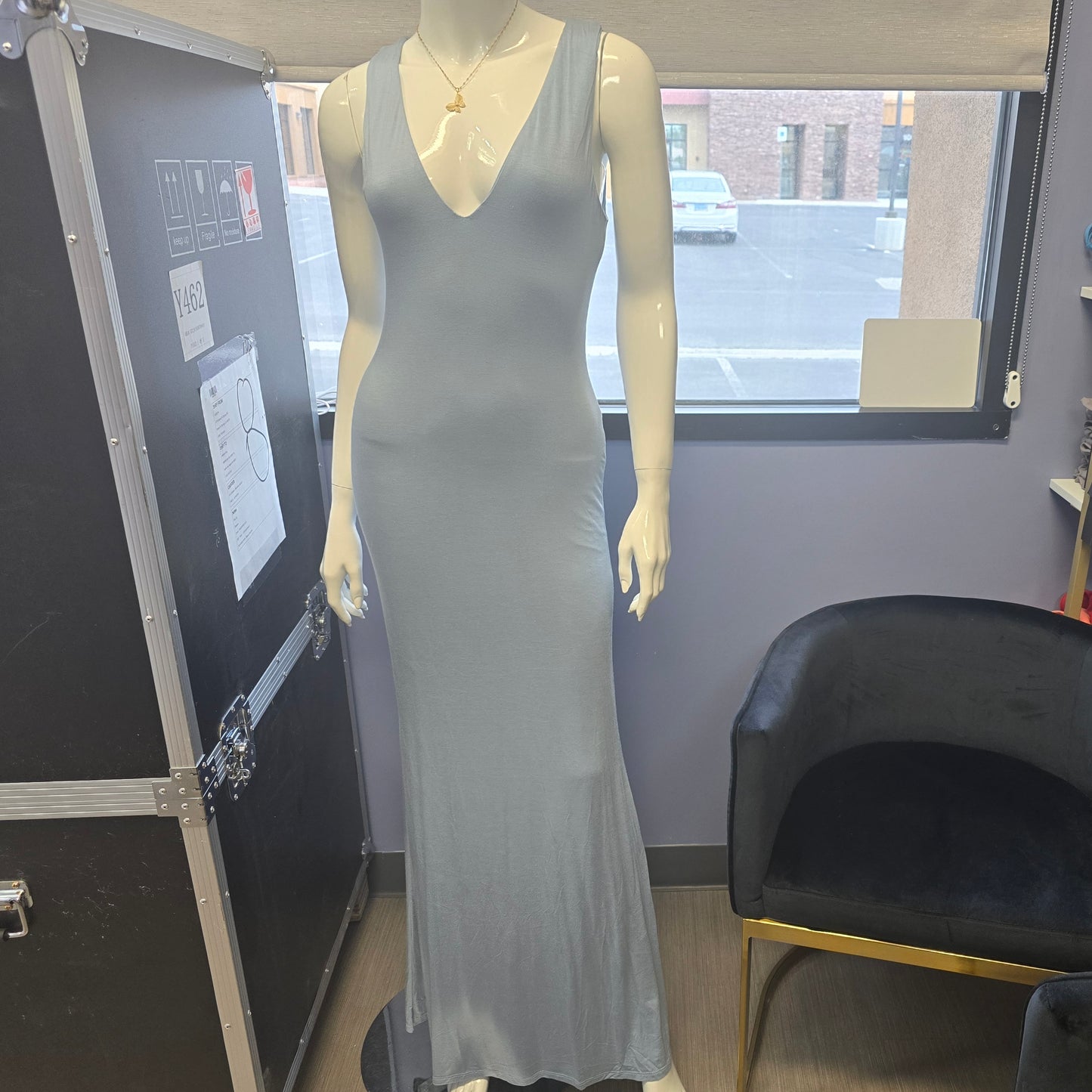 Long Skin Tight Dress