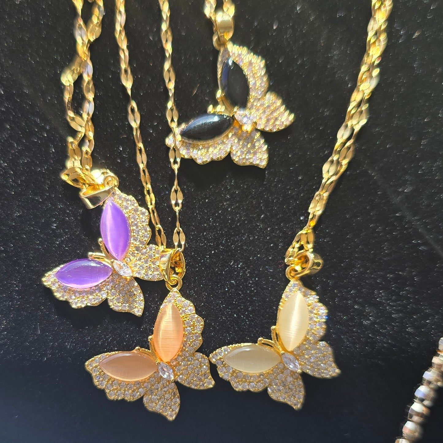 Gold Butterfly Necklace