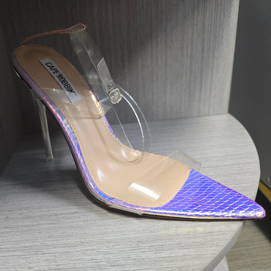 Mermaid Holographic Heel