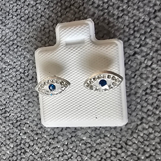 Stud Evil Eye Earrings