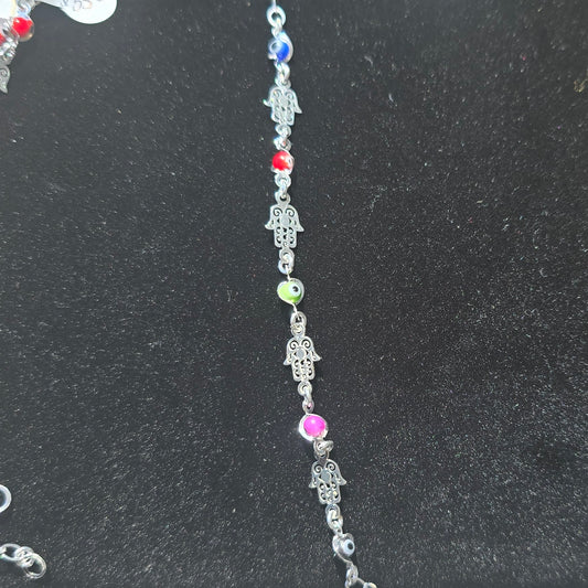 Multicolor Evil Eye Palm