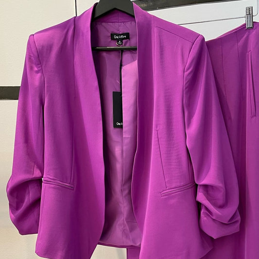 One N More Grape Woven Blouse