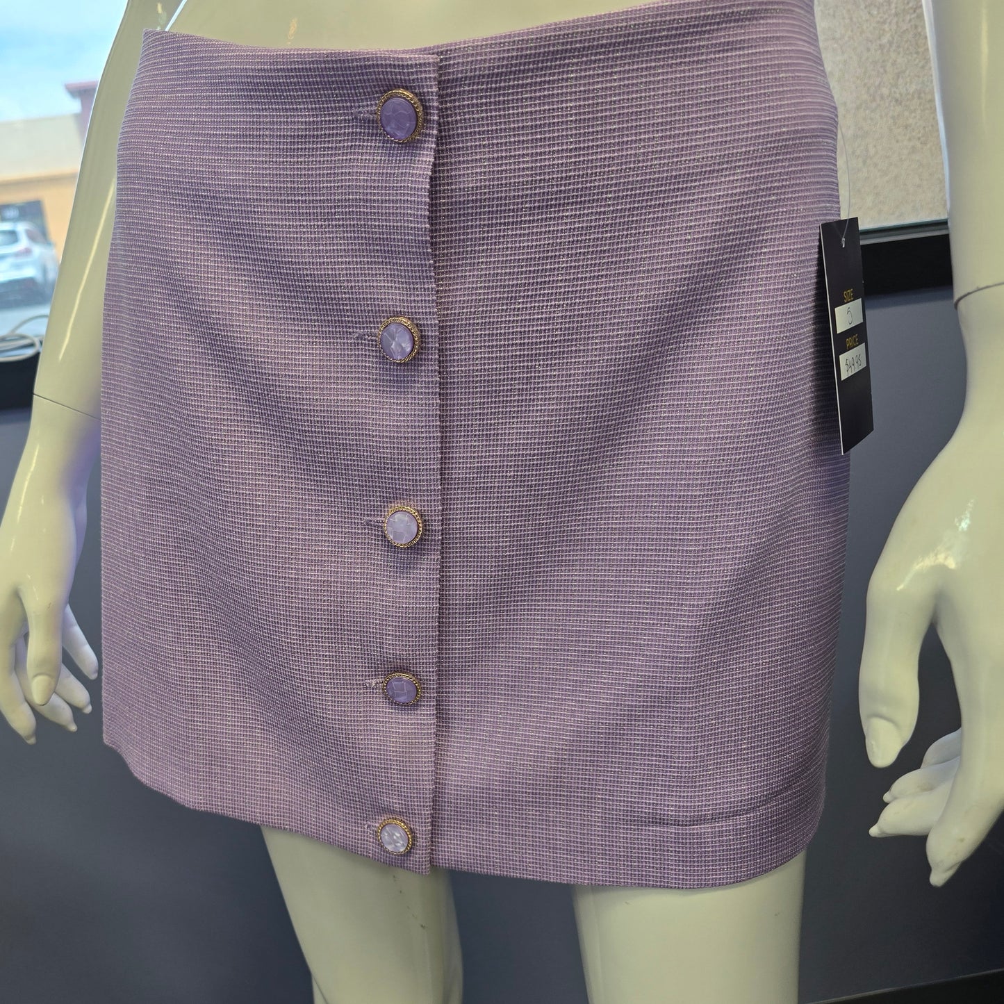 Edit By Nine Purple Skirt